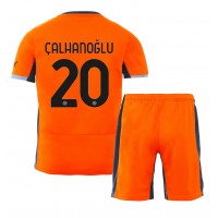 Inter Milan Hakan Calhanoglu #20 Tredje Dräkt Barn 2023-24 Kortärmad (+ Korta byxor)